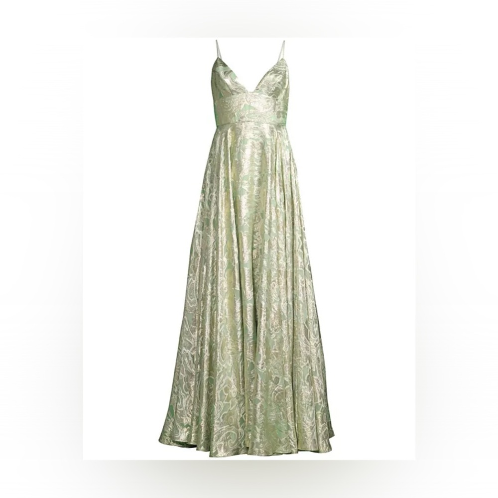 Elegant Green Evening Gown BNWT!!